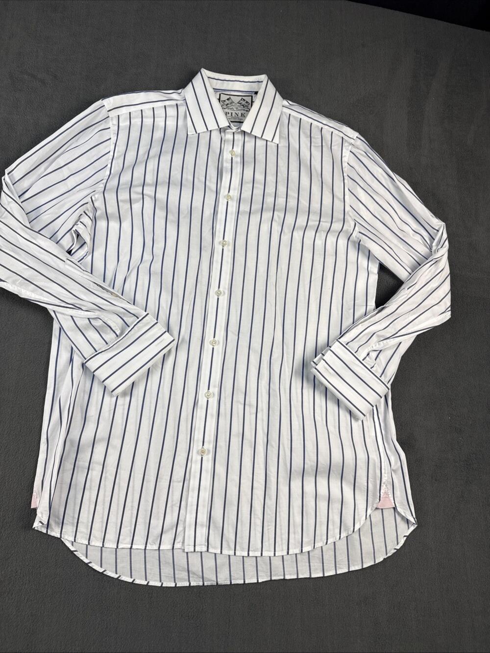 Thomas Pink Superfine Chambray Slim Fit 16 - 34 1/2